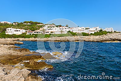 Cala Torret - beautiful bay, Menorca, Spain Stock Photo