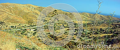 Calabria landscape Stock Photo