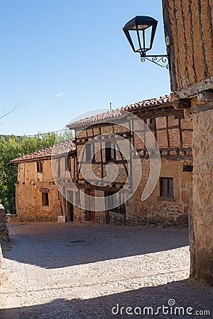 Calatanazor old town view, Spanish landmark Stock Photo