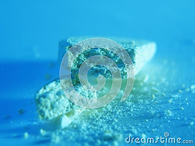 Calcium vitamines Stock Photo