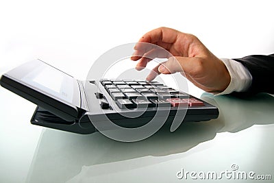 Calculate Stock Photo