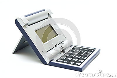 Calculator closeup Stock Photo