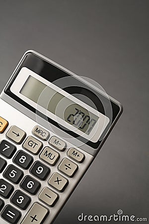 Calculator. Conceptual image Stock Photo