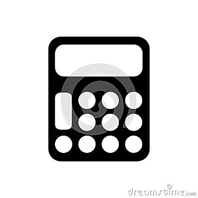 Calculator icon. Accounting sign. Calculate finance symbol - vector Stock Photo