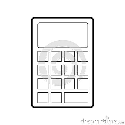 Calculator Vector Illustration