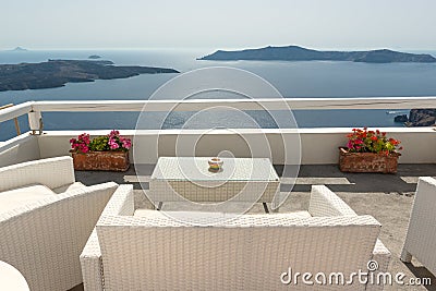 Caldera view Stock Photo