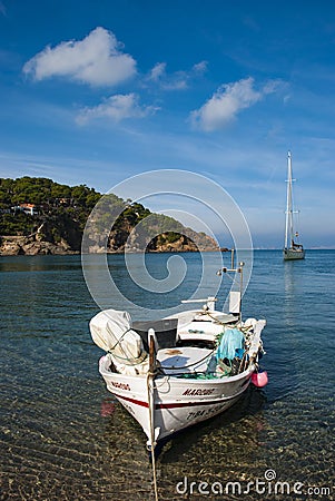 Calella Costa Brava Cataluna Spain Editorial Stock Photo