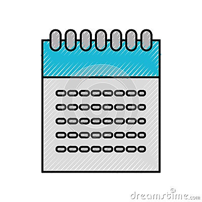 Calendar dates commitments Vector Illustration