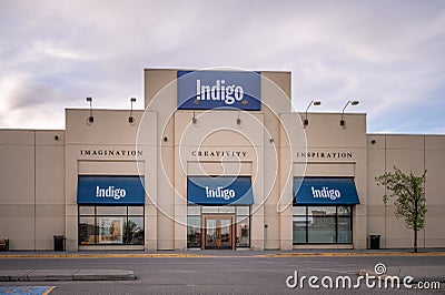 Indigo Books, Calgary Editorial Stock Photo