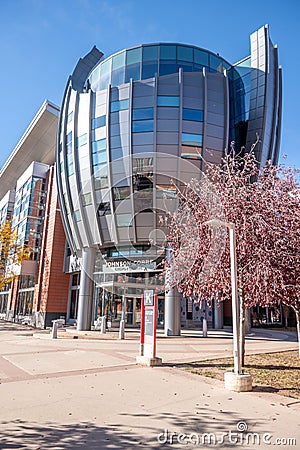 Buildings on the SAIT campus in Calgary Editorial Stock Photo