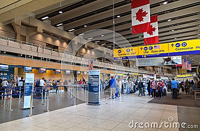 Calgary International Airport Editorial Stock Photo