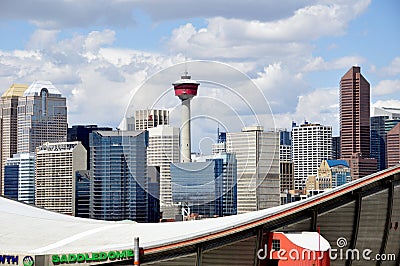 Calgary Saddledome Editorial Stock Photo
