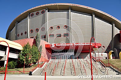 Calgary Saddledome Editorial Stock Photo