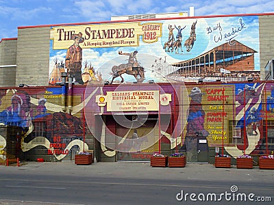 Calgary, the Stampede Editorial Stock Photo