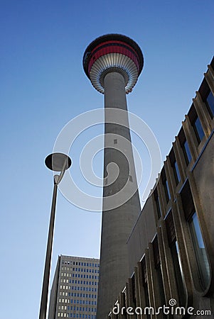 Calgary tower Stock Photo