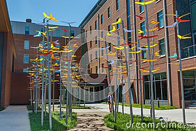 Calhoun Honors College at Clemson Editorial Stock Photo