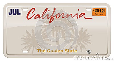 California Vector Illustration