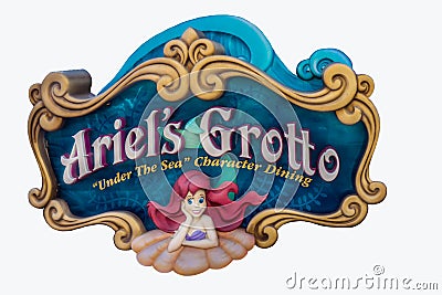 Disney Little Mermaid Ariel Editorial Stock Photo