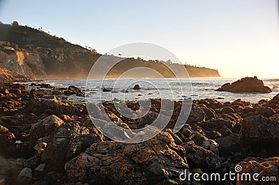 California Cliffs Stock Photo