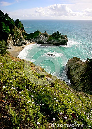 California Coast Stock Photo