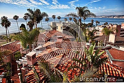 California Coast, La Jolla, California Stock Photo