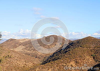 California Hills Landscape Stock Photo