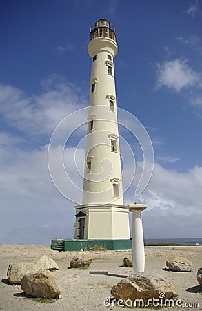 California Lighthouse Stock Photo