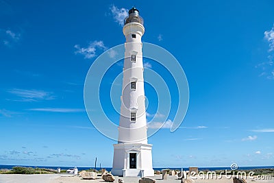 California Lighthouse, Aruba Stock Photo