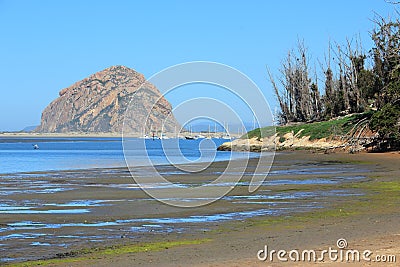 California Morro Bay Stock Photo