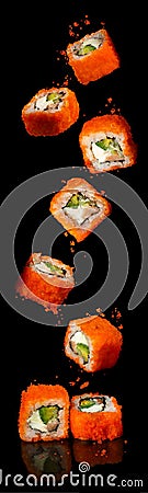 California rolls sushi Stock Photo