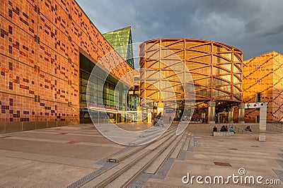 California Science Center in Los Angeles Editorial Stock Photo