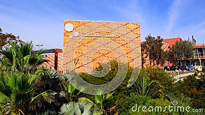 California Science Center Museum (ScienCenter) located at 700 Exposition Park Dr., Los Angeles Editorial Stock Photo