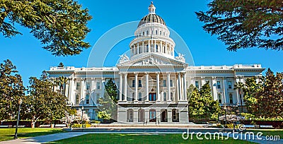 California State Capitol Sacramento Stock Photo