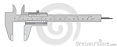 Caliper Vector Illustration