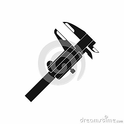 Calipers icon in simple style Stock Photo