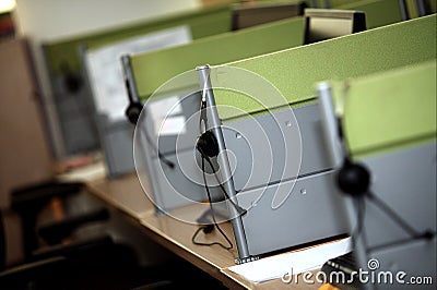 Call center Stock Photo