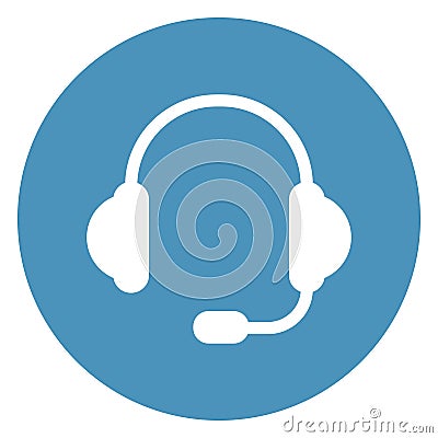 Call, center Isolated Vector icon which can easily modify or edit Stock Photo