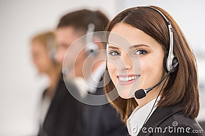 Call center Stock Photo