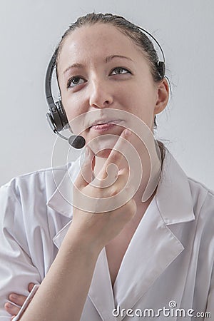 On call doctor Stock Photo