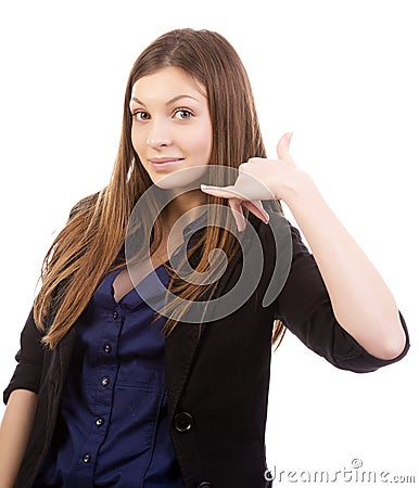 Call me.... Stock Photo