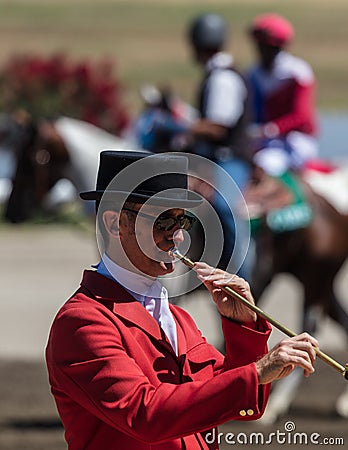 Call to Race Editorial Stock Photo