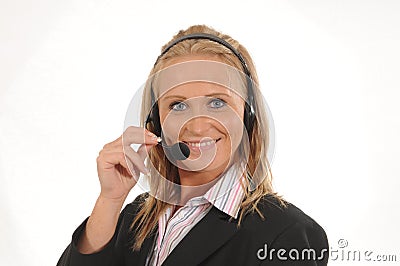 Callcenter Stock Photo