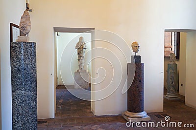 The Altemps Palace, National Roman Museum in Rome, Italy Editorial Stock Photo