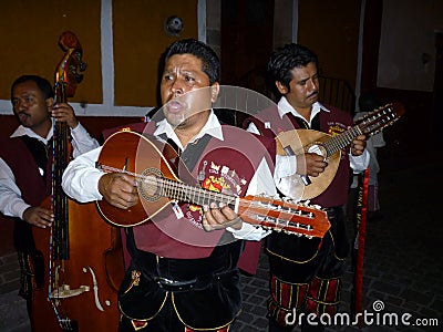 Callejonadas-Mexican Street Singers Editorial Stock Photo
