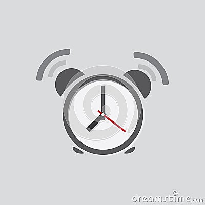 Caller alarm icon Vector Illustration