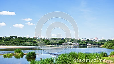 Calm River Stock Photo