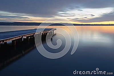 Calm waters Stock Photo