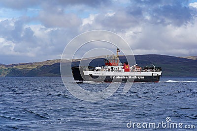 The Calmac ferry 