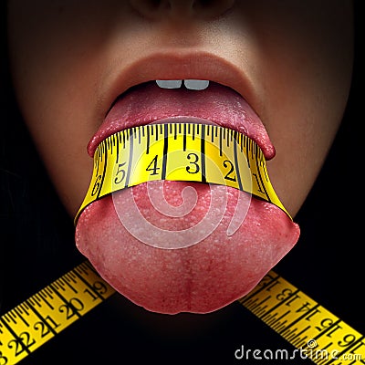 Calorie Restriction Stock Photo