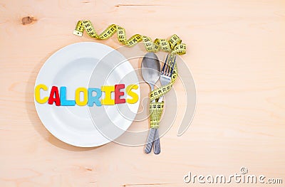 Calories Stock Photo